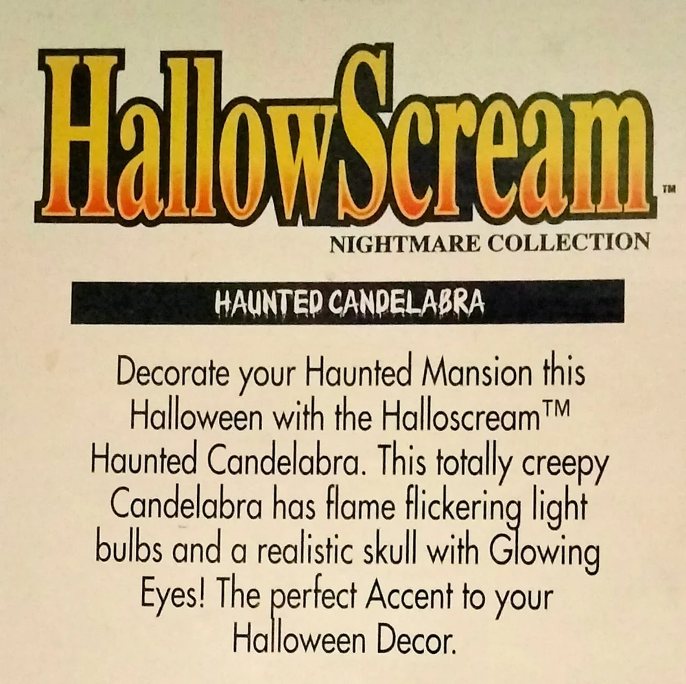 Vintage Halloween Light Decor